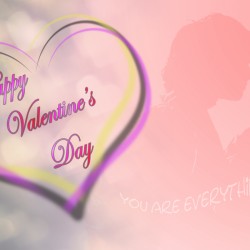 Happy Valentins Day в Фотошопе