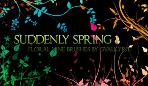 Floral Ornamental Brushes