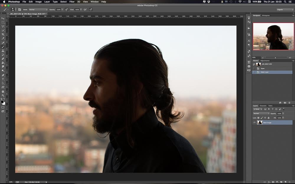 Мультиэкспозиция в Photoshop